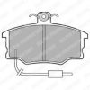 DELPHI LP569 Brake Pad Set, disc brake